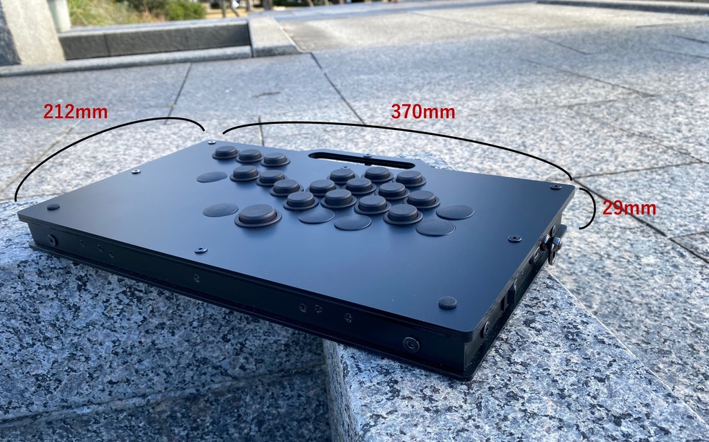 レバーレスアケコン carry journey flat