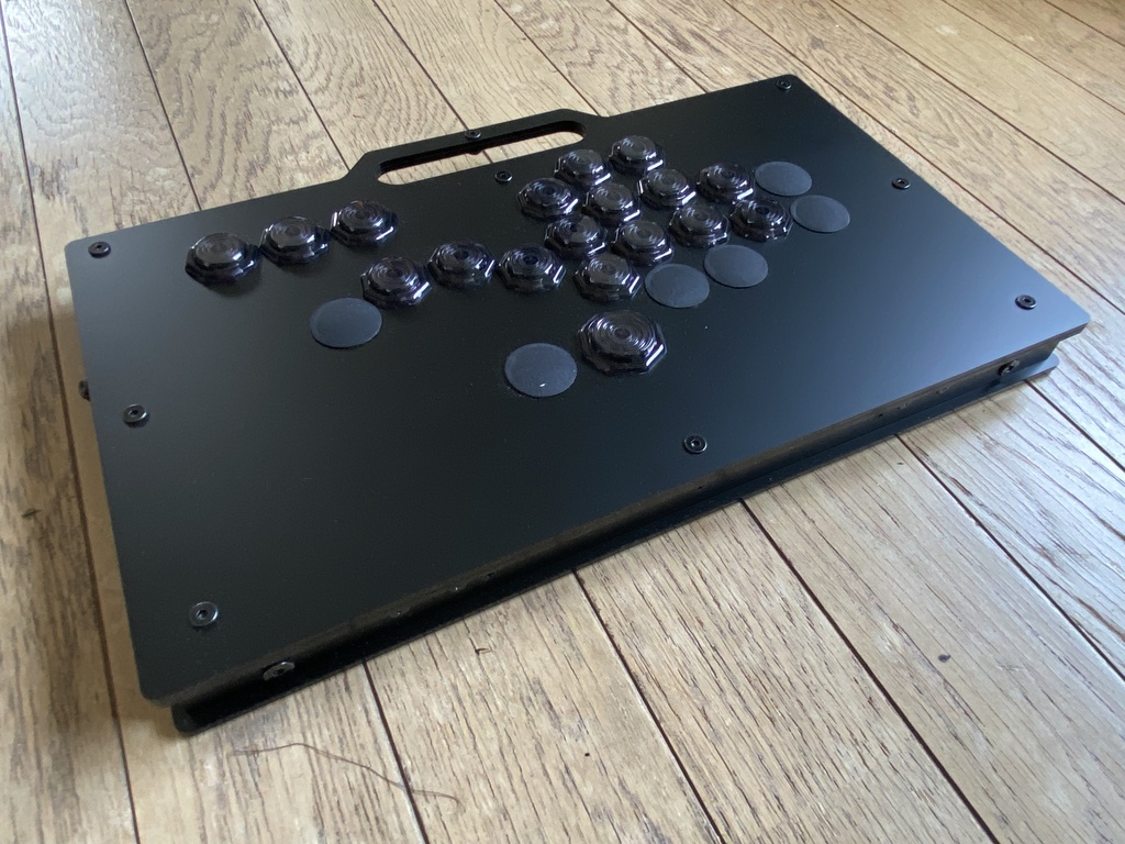 レバーレスアケコン SiTong ボタン仕様 carry journey flat(GHOST)