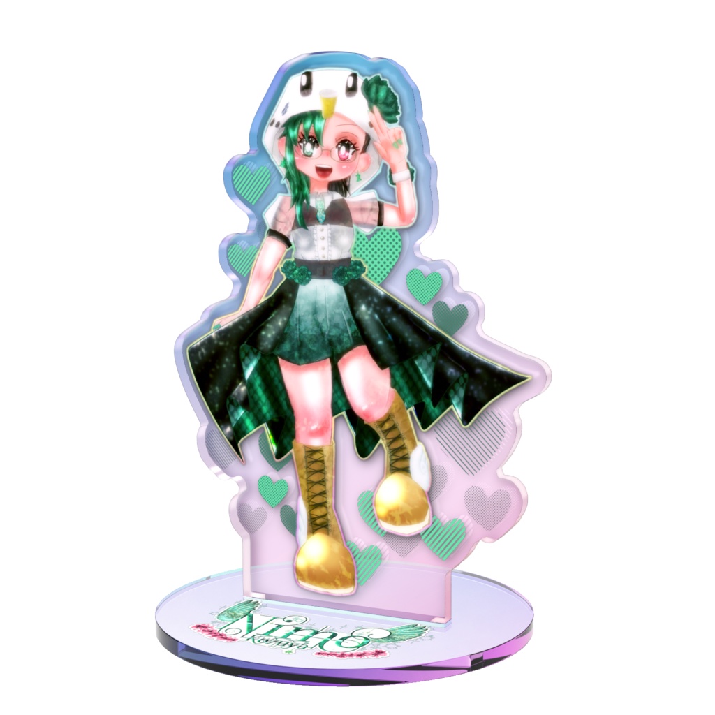 NimoKozuya6周年記念-オーロラアクスタ