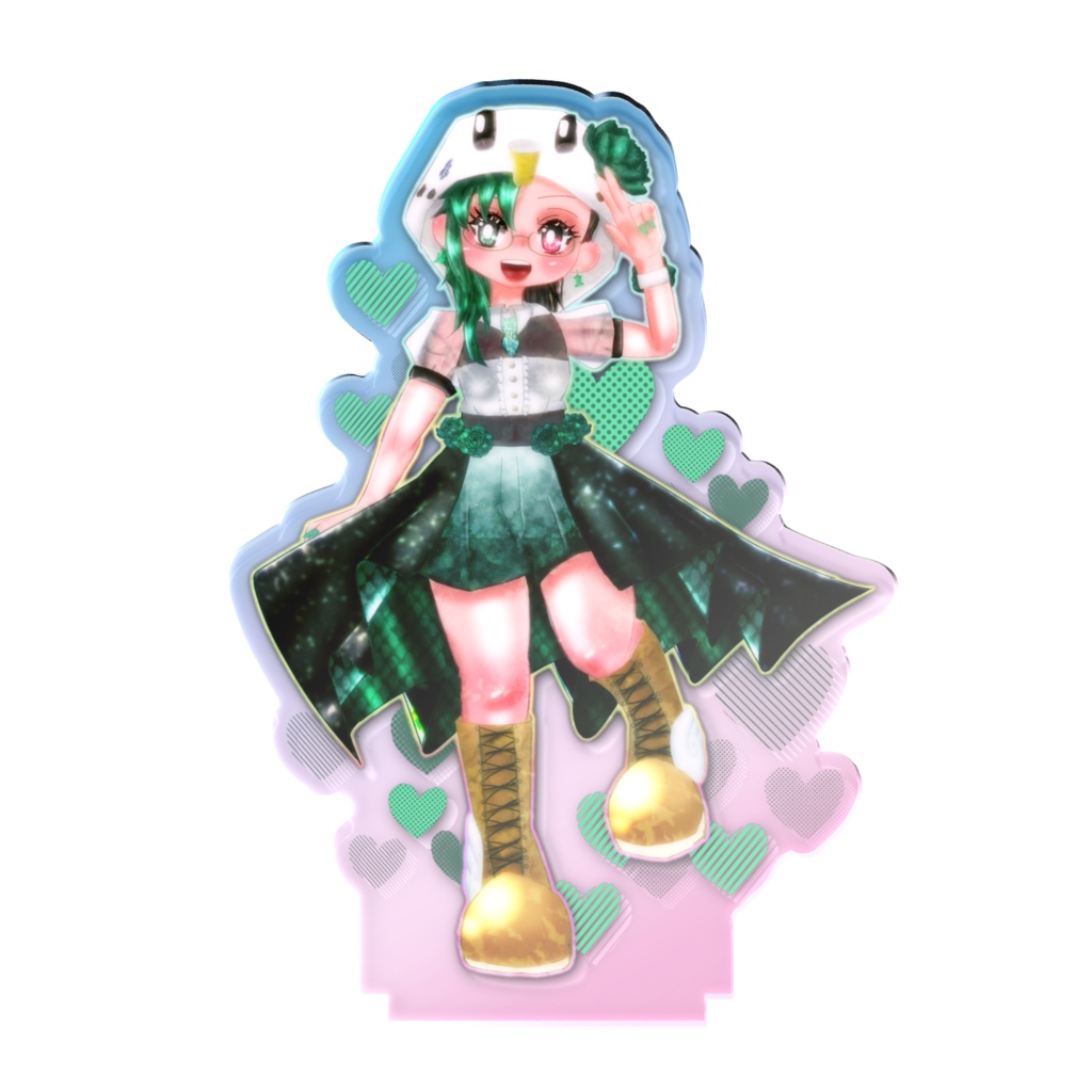 NimoKozuya6周年記念-オーロラアクスタ