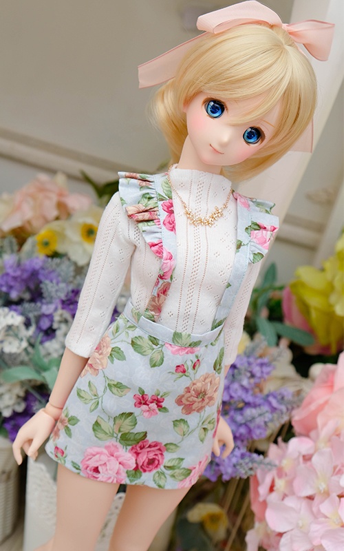 *砂海* 花柄台形スカートセット*全6色* Sdgr~DD(M/L胸)