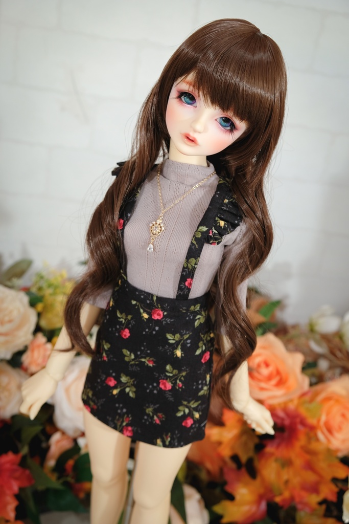 *砂海* 花柄台形スカートセット*全6色* Sdgr~DD(M/L胸)