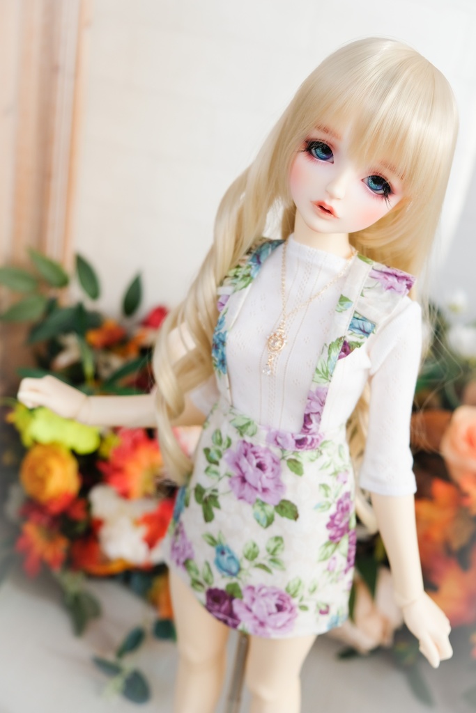 *砂海* 花柄台形スカートセット*全6色* Sdgr~DD(M/L胸)