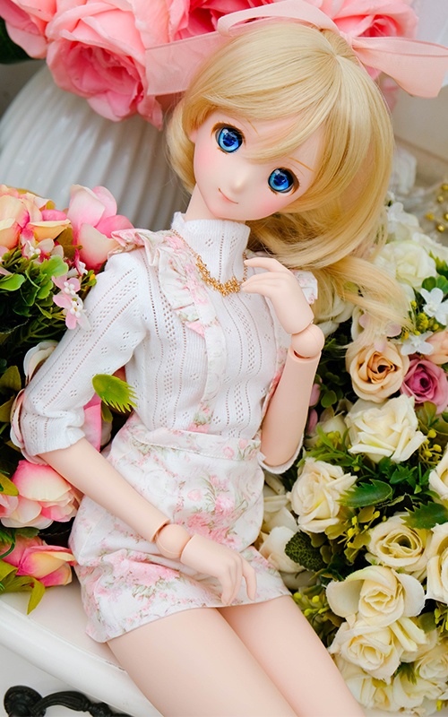 *砂海* 花柄台形スカートセット*全6色* Sdgr~DD(M/L胸)