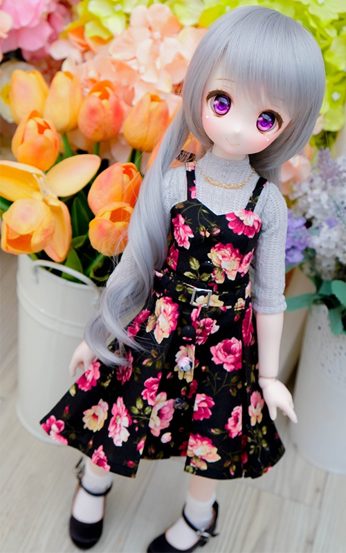 *砂海* 花柄ドレスセット*全5色* MDD (S~M胸のみ)