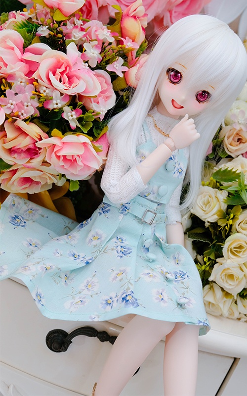 *砂海* 花柄ドレスセット*全5色* MDD (S~M胸のみ)