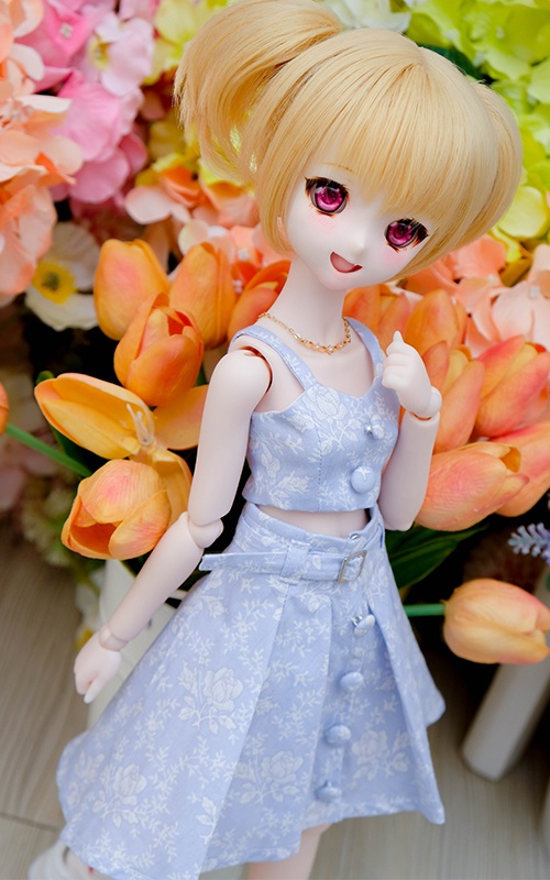 *砂海* 花柄ドレスセット*全5色* MDD (S~M胸のみ)