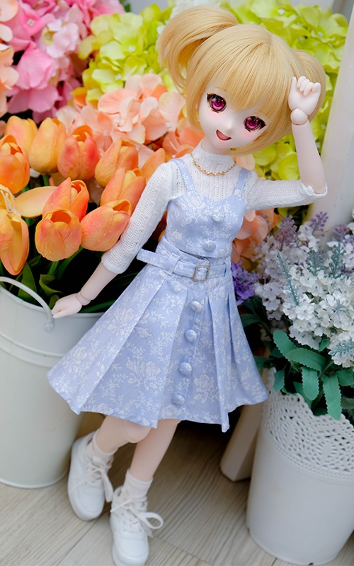 *砂海* 花柄ドレスセット*全5色* MDD (S~M胸のみ)
