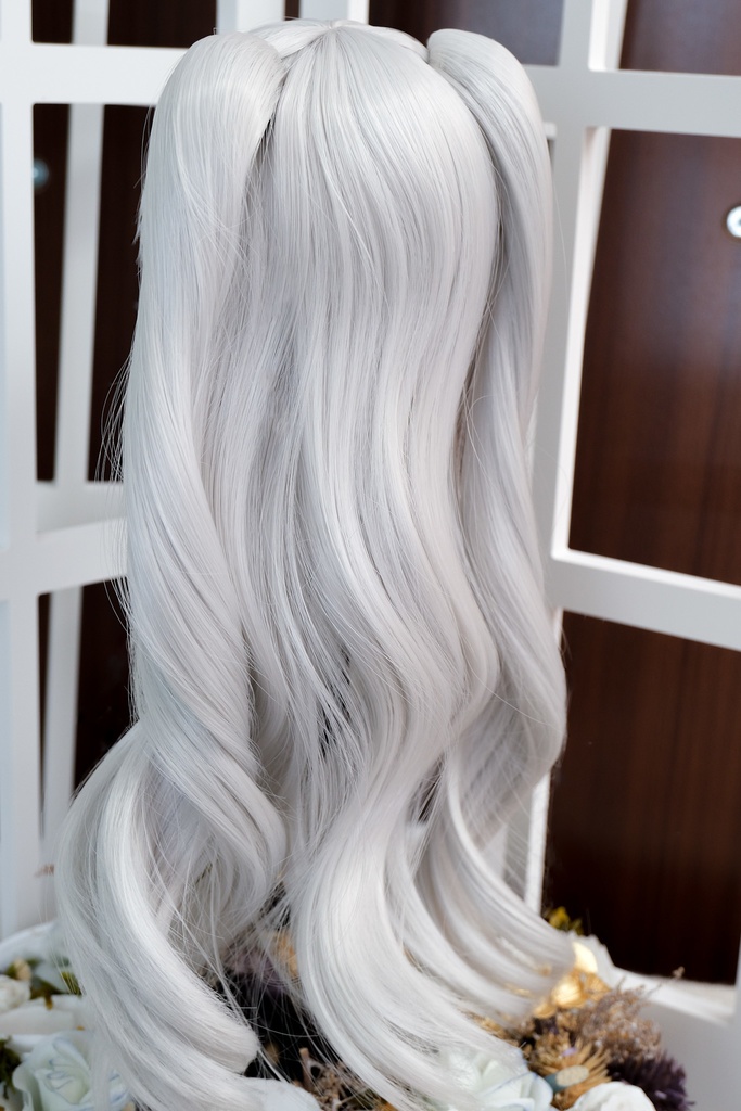 *砂海* ドール用ウィッグ - 2WAY フィーラーロング(シルバー &ゴールド&チェリーピンクNEW)