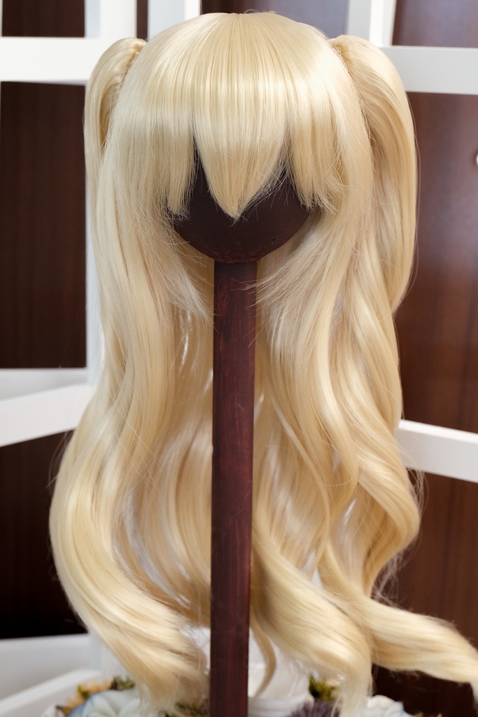 *砂海* ドール用ウィッグ - 2WAY フィーラーロング(シルバー &ゴールド&チェリーピンクNEW)