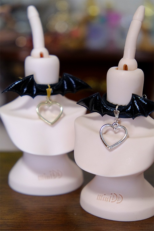 *砂海* ドール用チョーカー - 小悪魔ハート