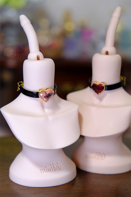 *砂海* ドール用チョーカー - 小さいハート