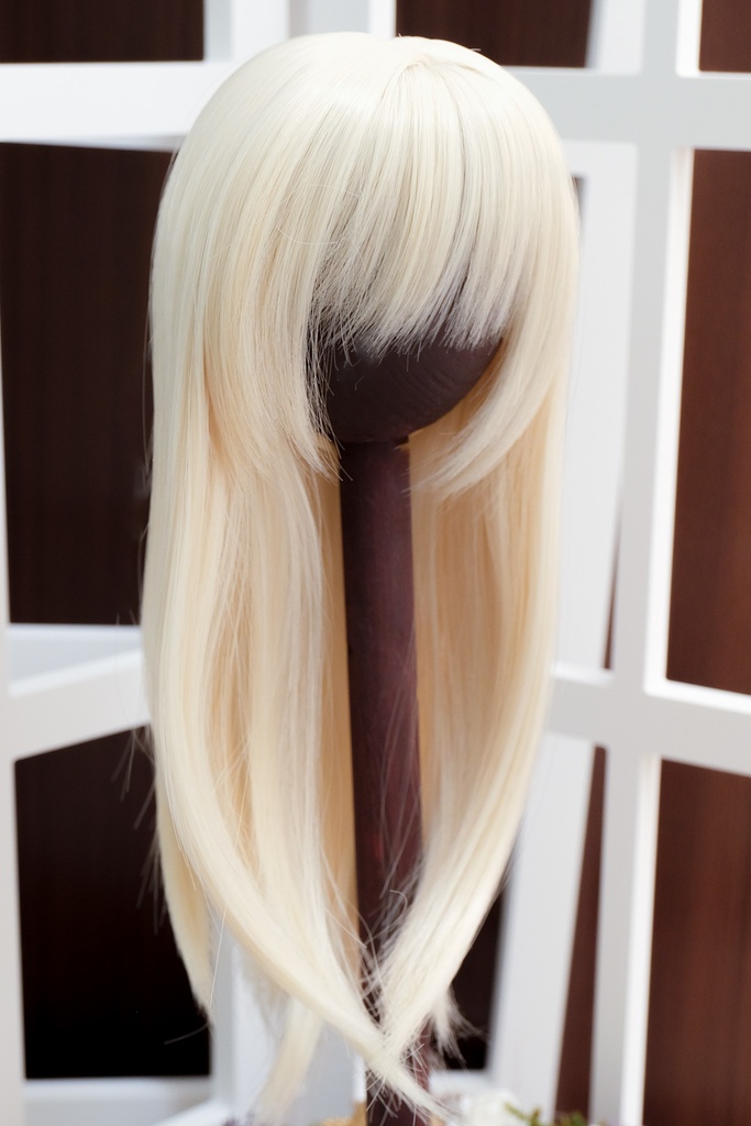 *砂海* ドール用ウィッグ - ナチュラルロング (シルバー&ゴールド&ホワイトゴールド&ダークブラウン)