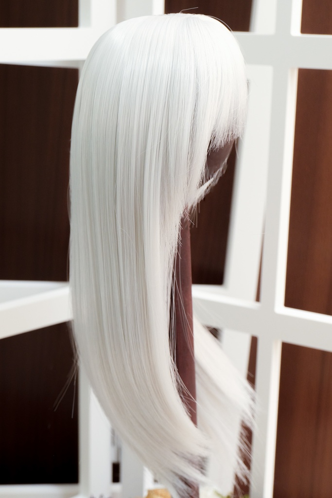 *砂海* ドール用ウィッグ - ナチュラルロング (シルバー&ゴールド&ホワイトゴールド&ダークブラウン)