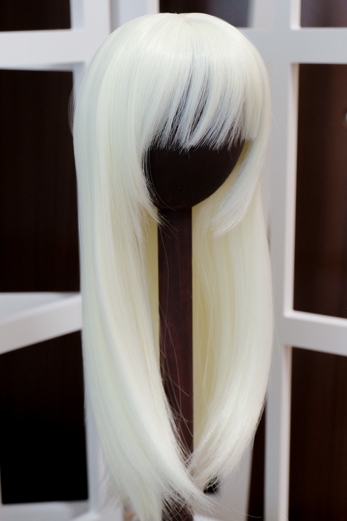 *砂海* ドール用ウィッグ - ナチュラルロング (シルバー&ゴールド&ホワイトゴールド&ダークブラウン)