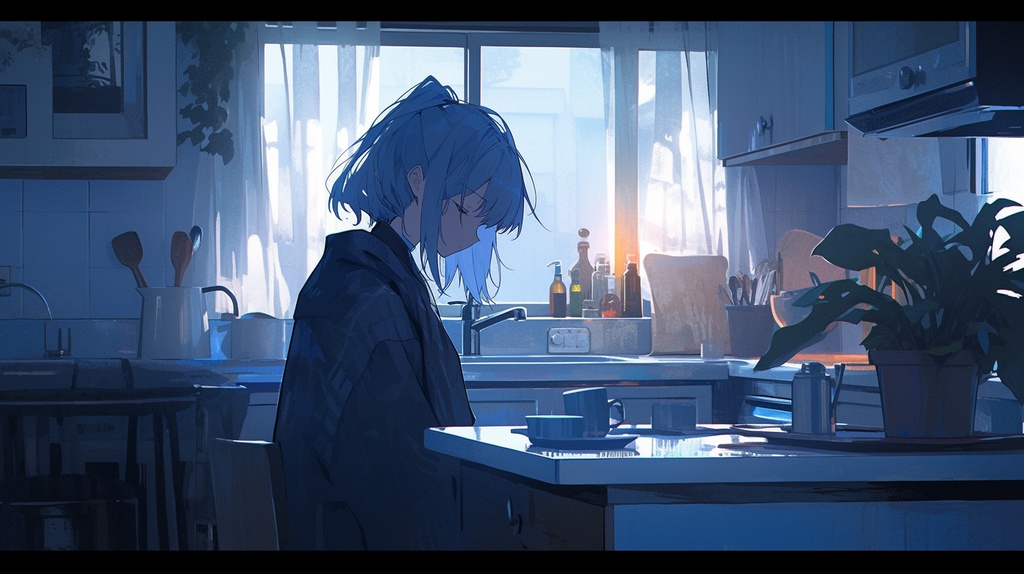 DAY182 窓越しの灯り