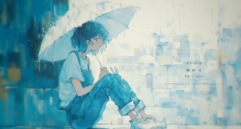 DAY618 雨灯り