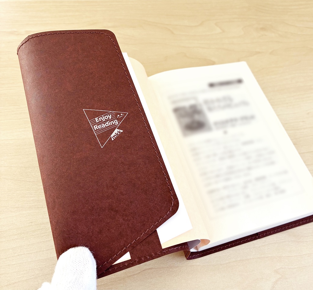 blobcatと読書セット:ブックカバー+しおり