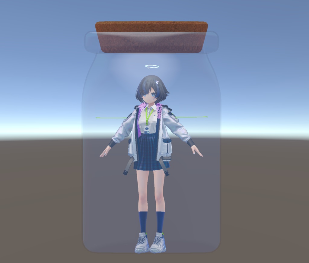 【無料】自分が入るためのビン【VRCchat】