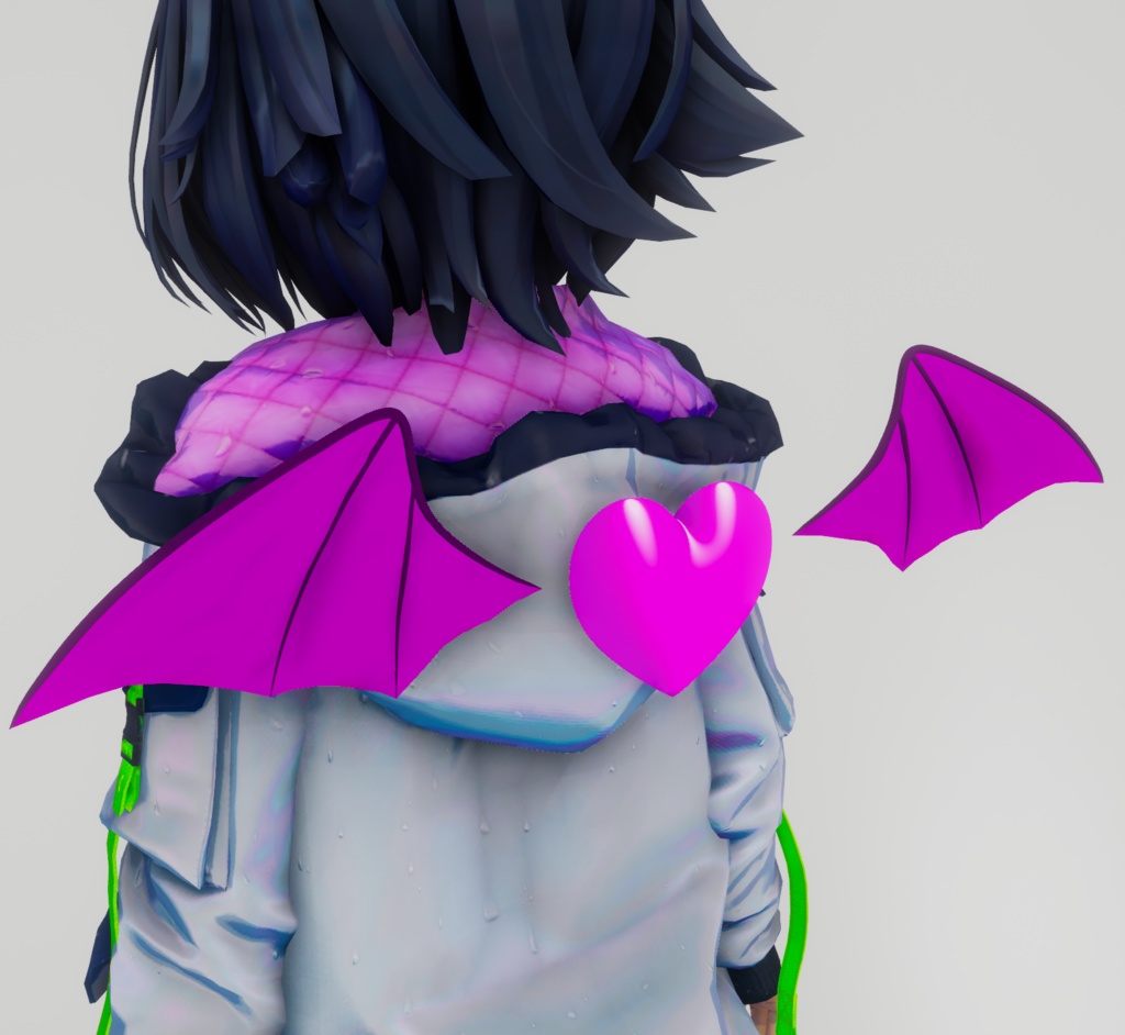 小悪魔ウィング【VRChat】