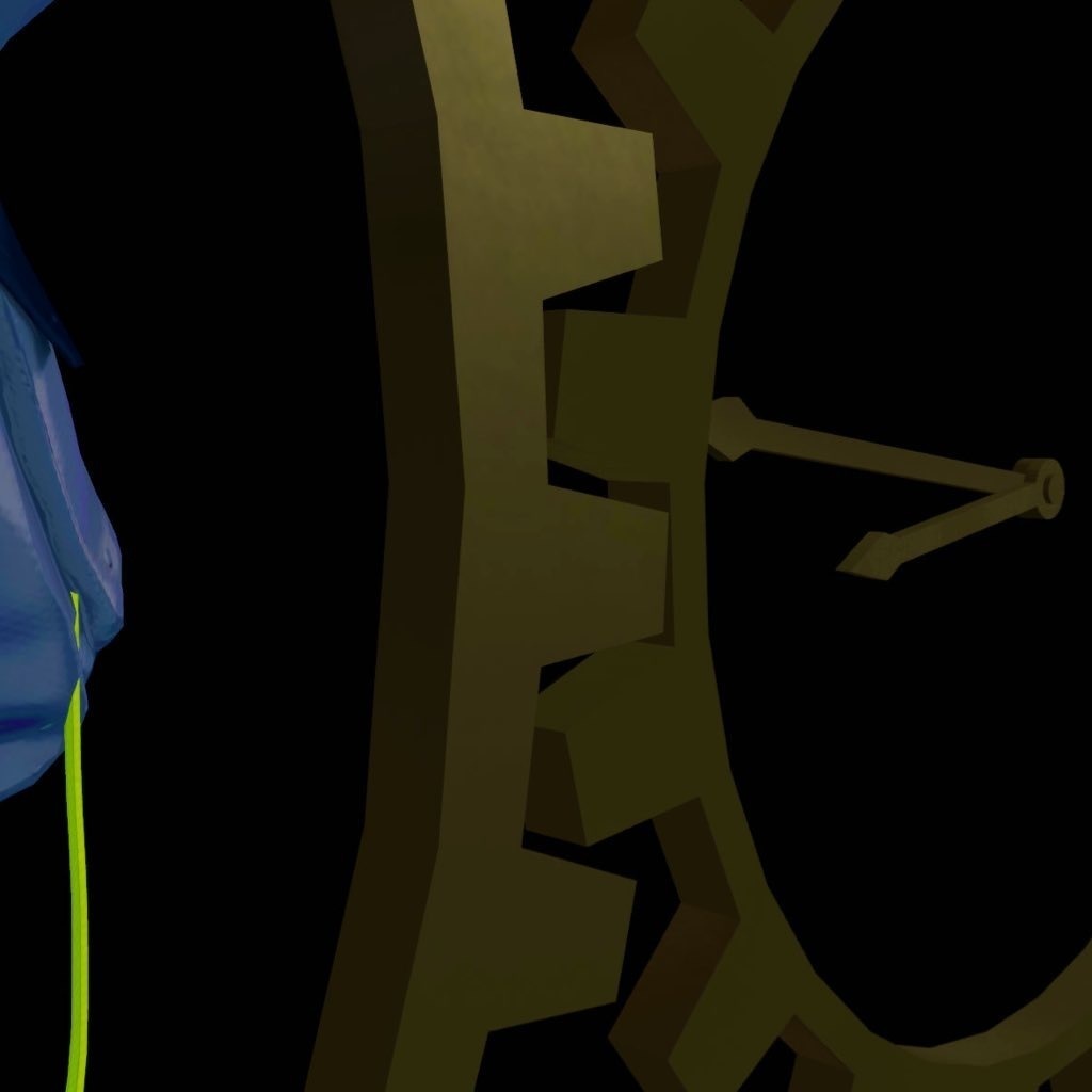 【VRChat】歯車時計【アクセサリー】