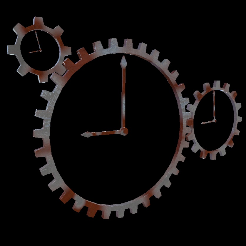 【VRChat】歯車時計【アクセサリー】
