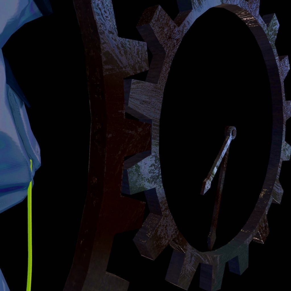 【VRChat】歯車時計【アクセサリー】