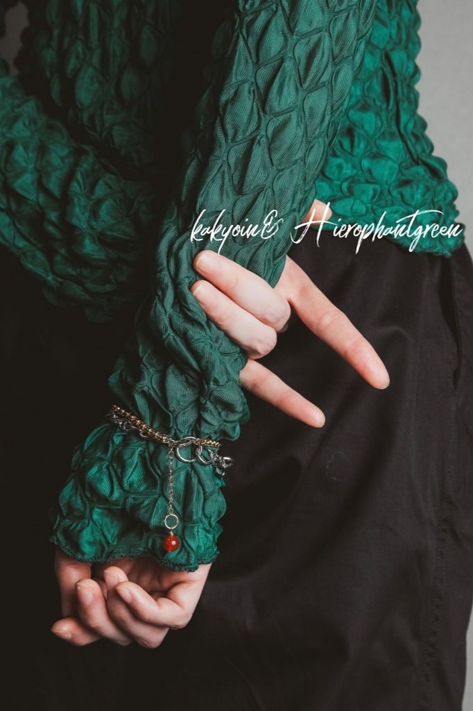 法皇の緑ブレスレット※サイズ要確認