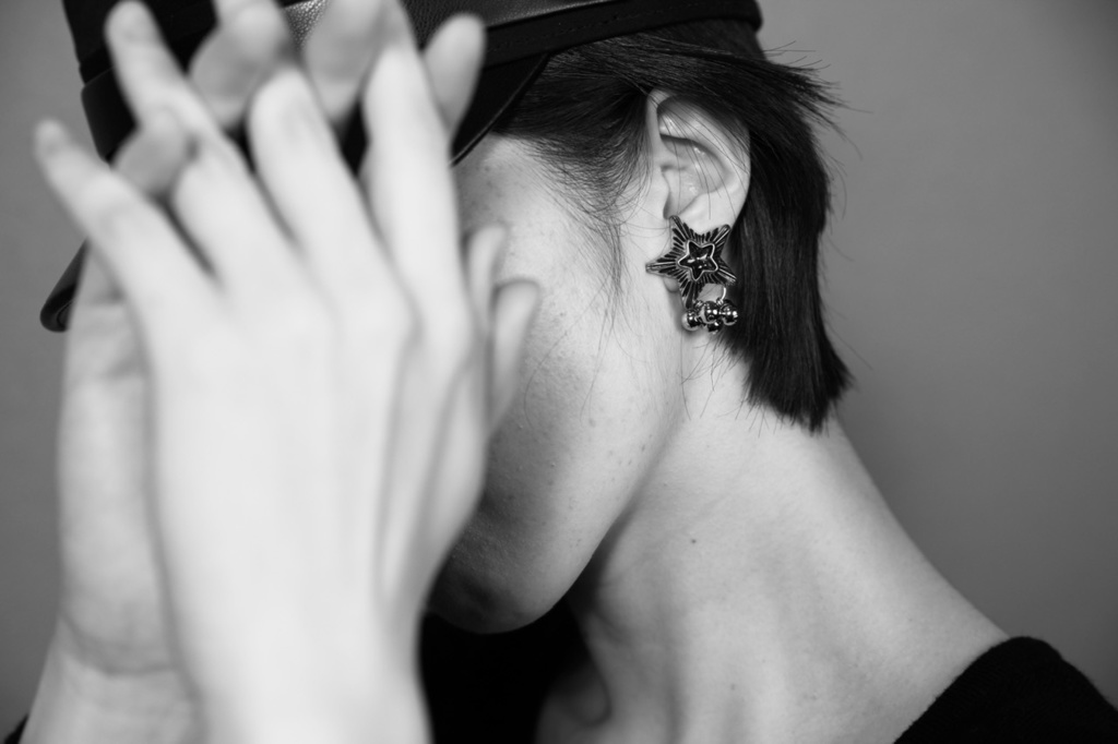 承太郎モチーフearring or pierce