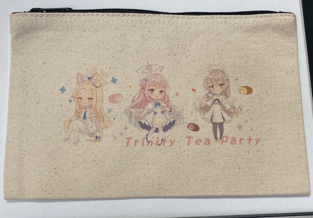 ティーパーティーキャンバスポーチ