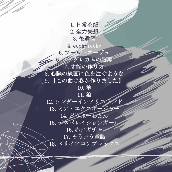 1stアルバム「日常茶飯」