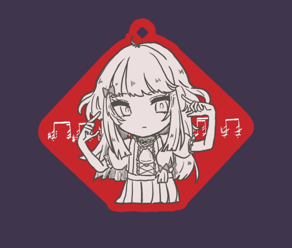 羊（オリジナル曲）アクリルキーホルダー