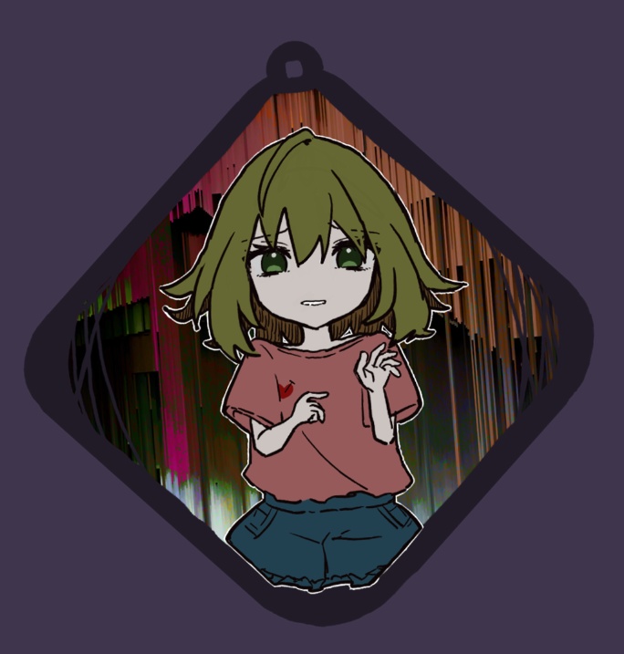 パラレルワールド金山駅(オリジナル曲)アクリルキーホルダー