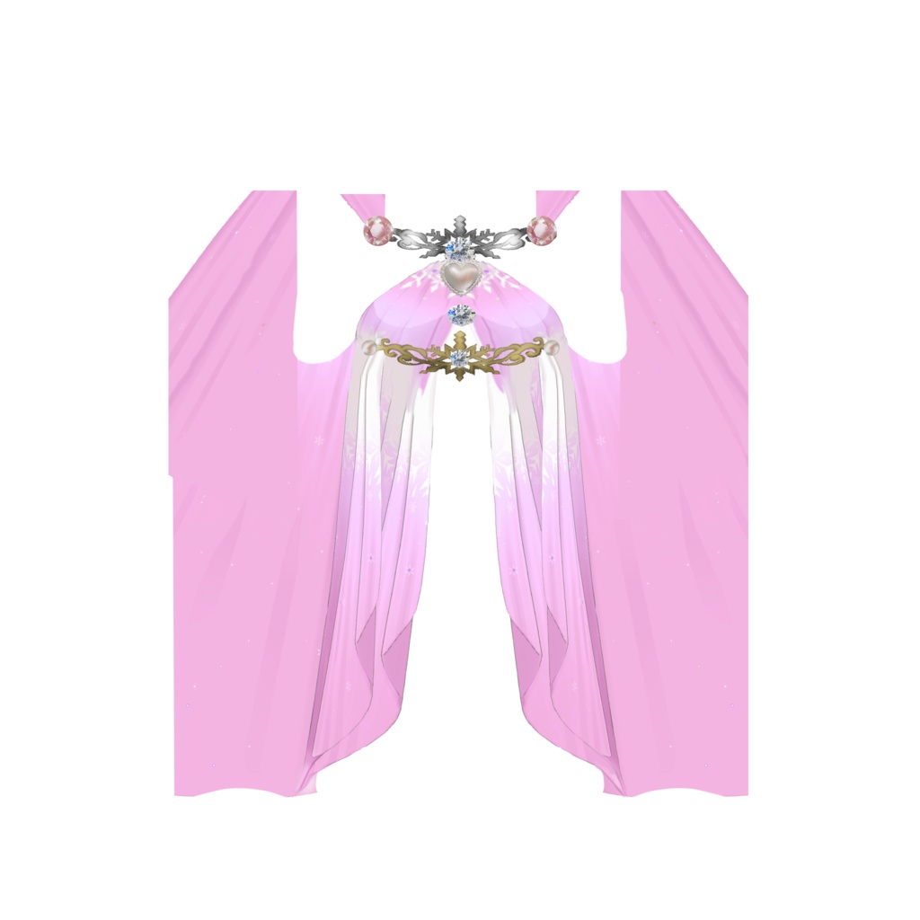 Vroidアバター用夏ドレスA(カラバリ多数)