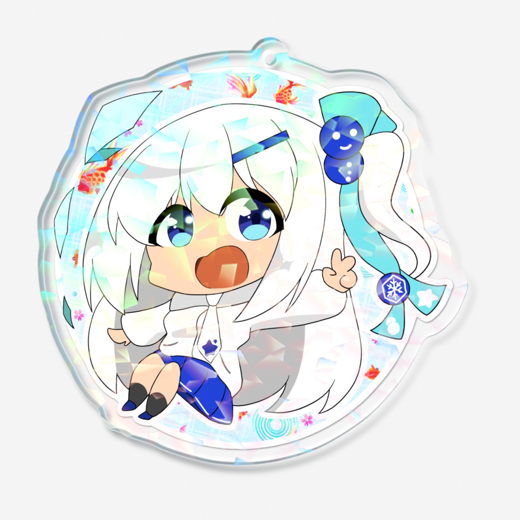 きらきら夏キーホルダー