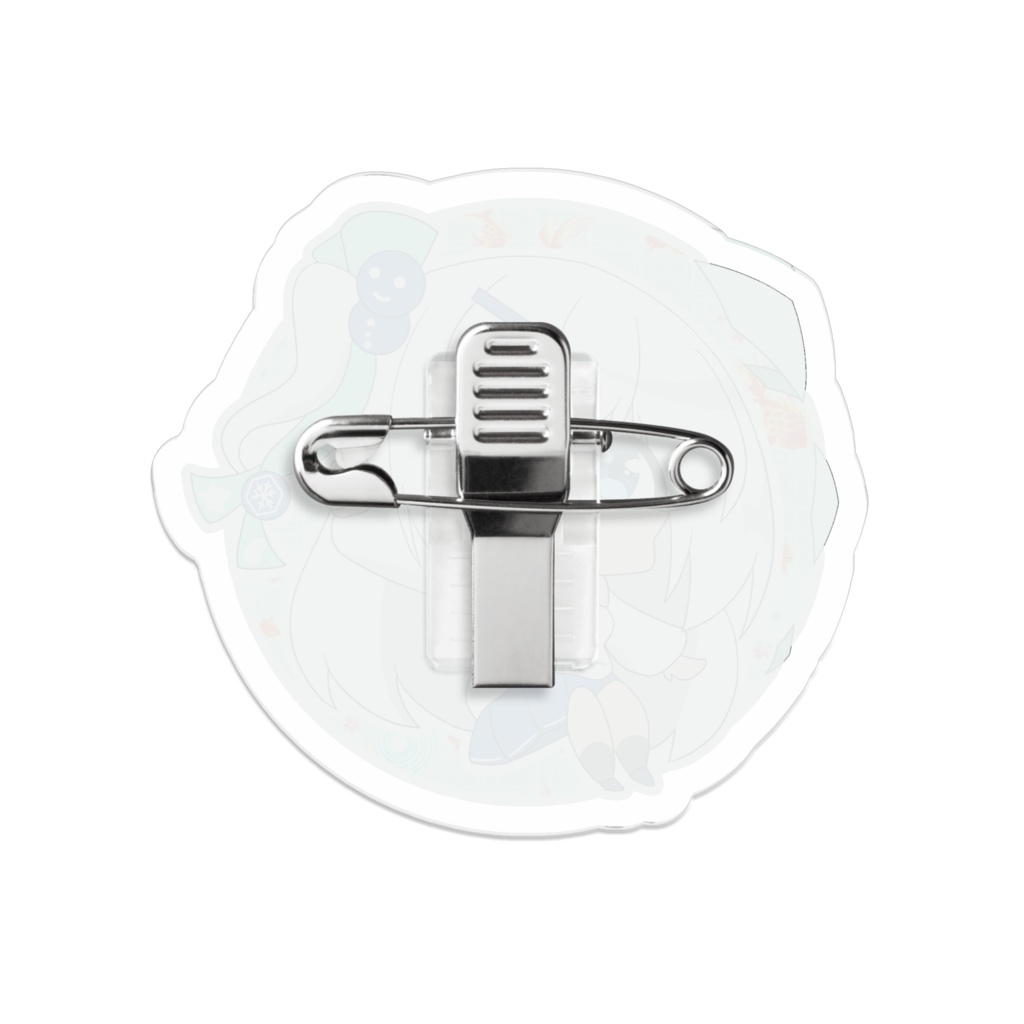 ゆるっと夏アクリルバッジ