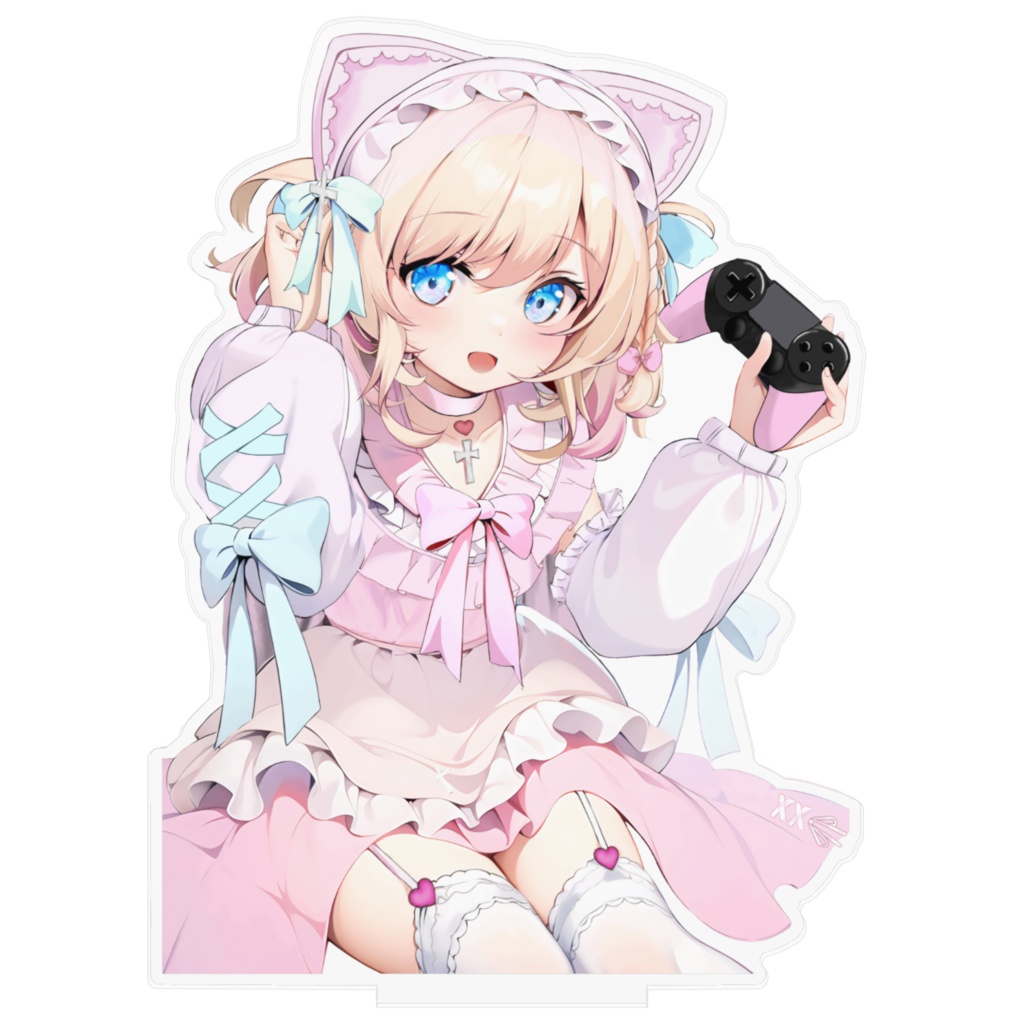 「一緒にゲームしよ?」アクリルフィギュア/Acrylic stand