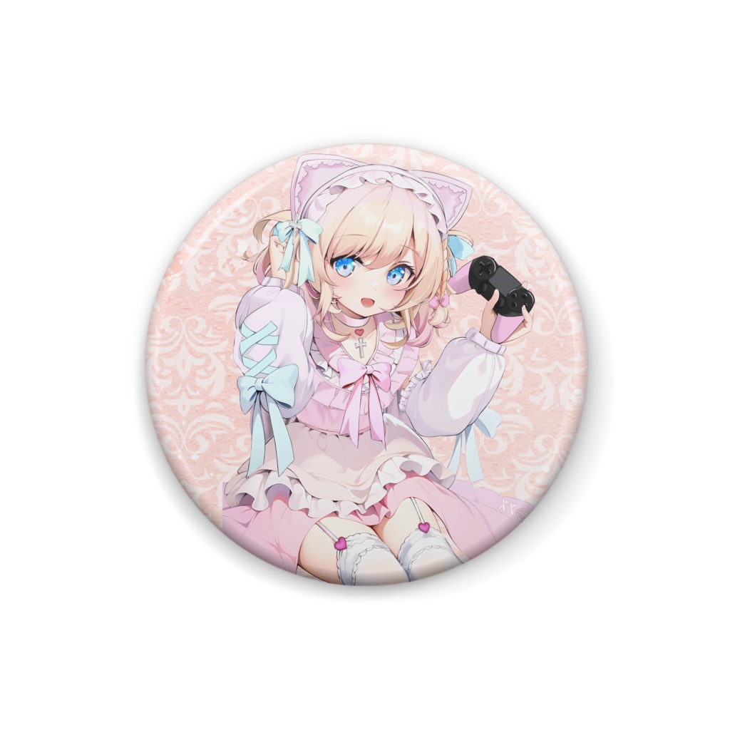 「一緒にゲームしよ？」缶バッジ/Pinback button