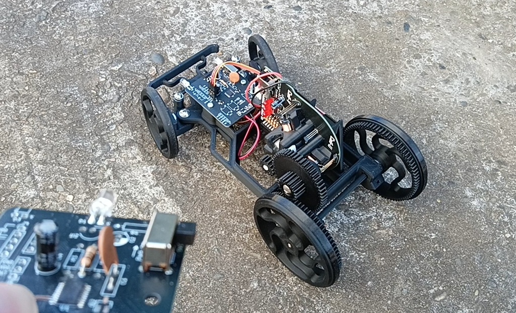 BLDCモーターキット用赤外線ラジコン拡張キット