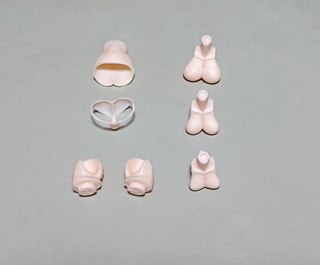 ウェアボディ(ピコニーモ(白肌)用改造パーツ)