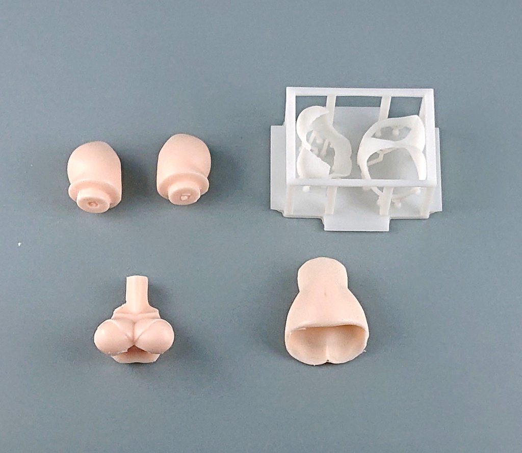 コアパーツセット(白ver)【ウェアボディ拡張パーツ】