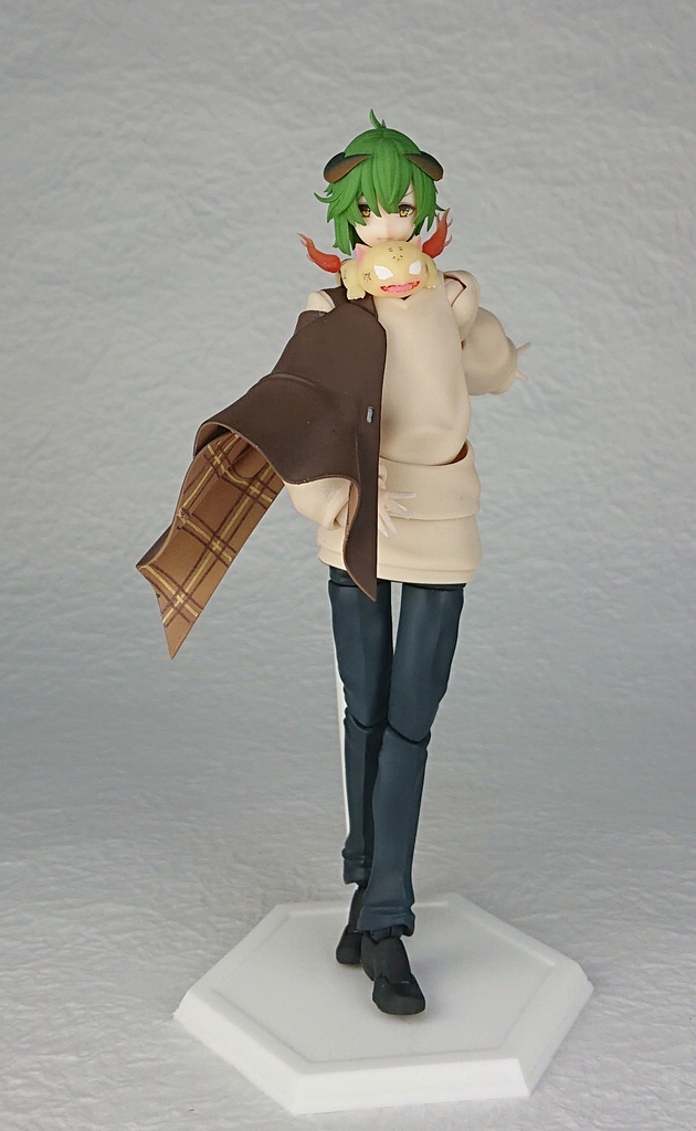 【1/12可動フィギュア】ジョシュア+つくも【ガレージキット】