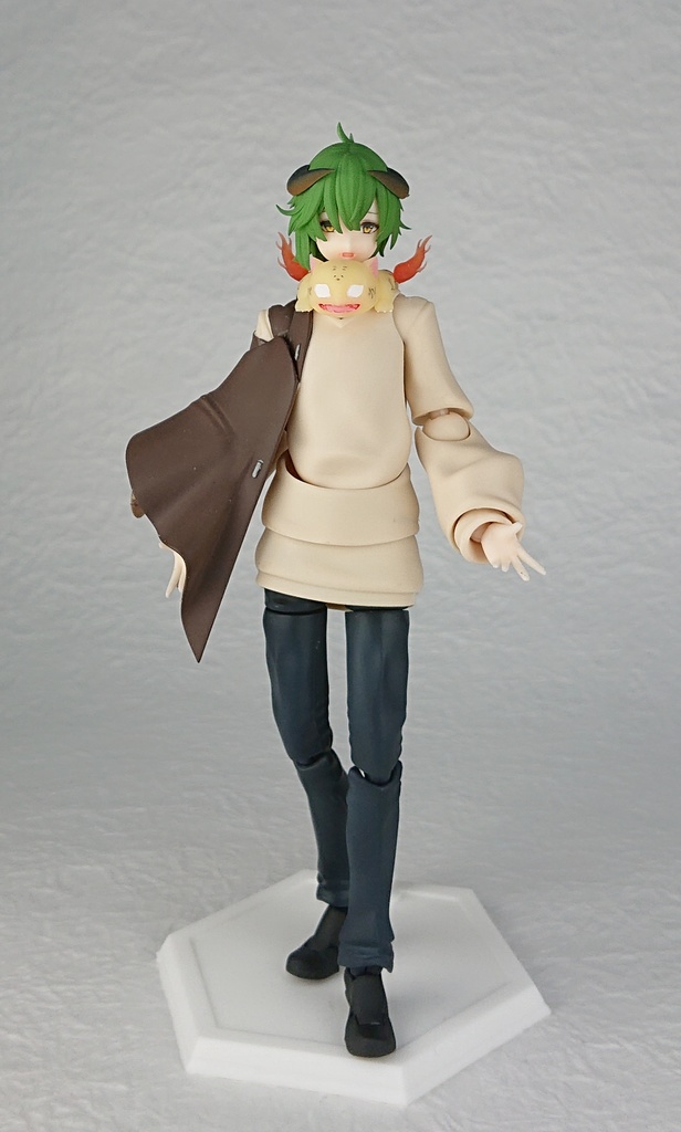 【1/12可動フィギュア】ジョシュア+つくも【ガレージキット】