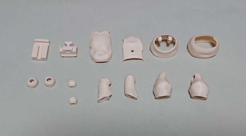 【1/12可動フィギュア】ジョシュア+つくも【ガレージキット】