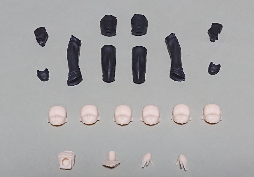 【1/12可動フィギュア】ジョシュア+つくも【ガレージキット】