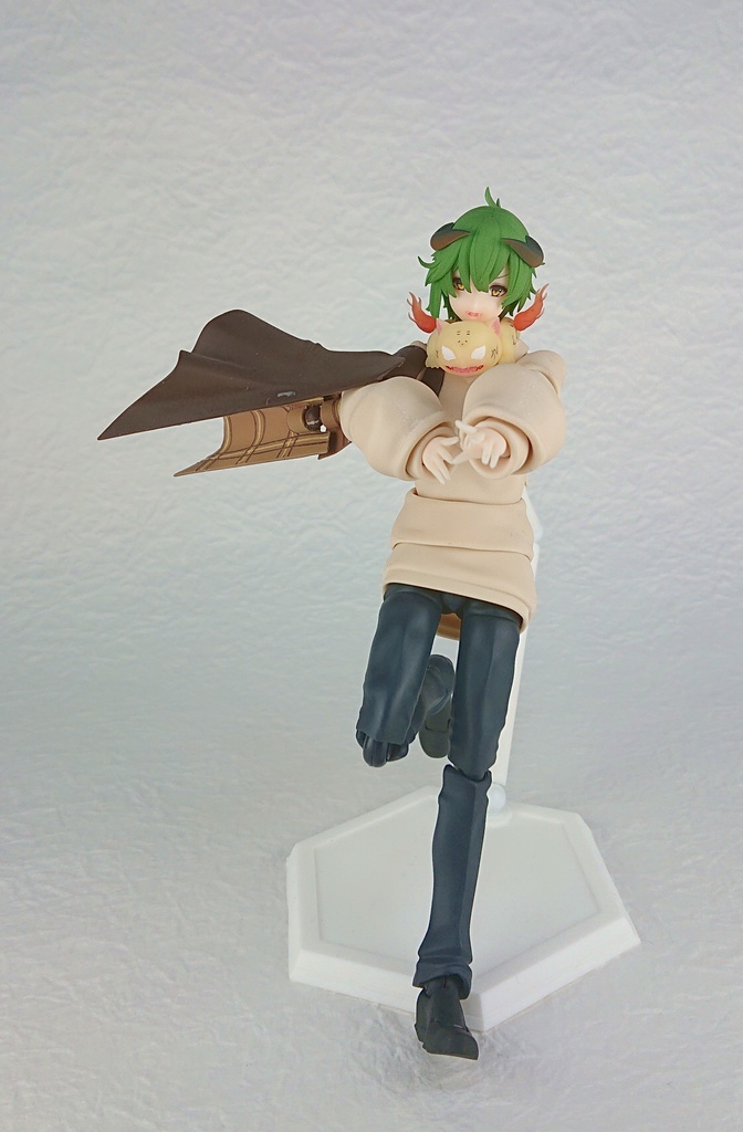 【1/12可動フィギュア】ジョシュア+つくも【ガレージキット】