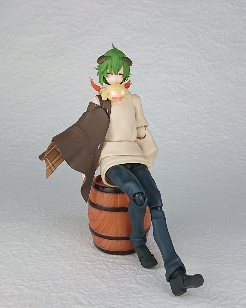 【1/12可動フィギュア】ジョシュア+つくも【ガレージキット】