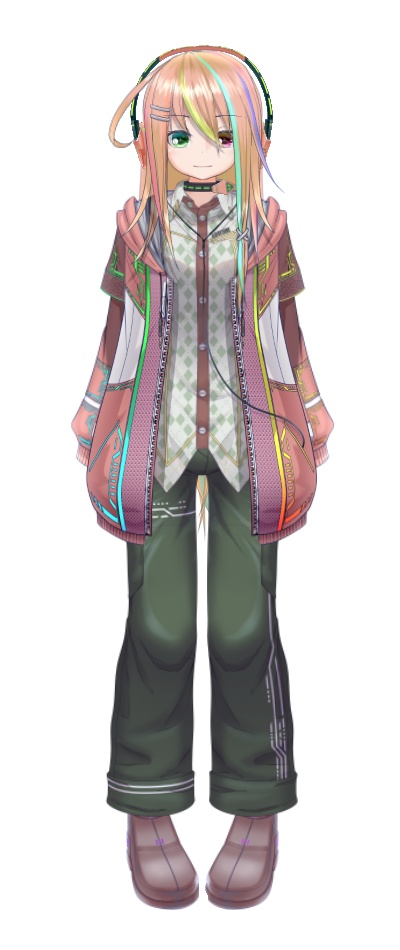 【Facerig,VtubeStudio対応】GamingGirl【数量無制限】