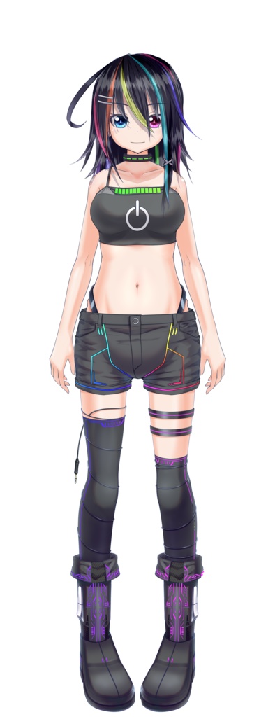 【Facerig,VtubeStudio対応】GamingGirl【数量無制限】