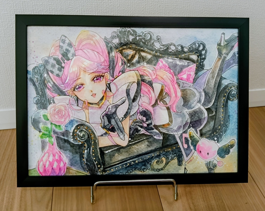 プリキュアA4原画【キュアキッス】